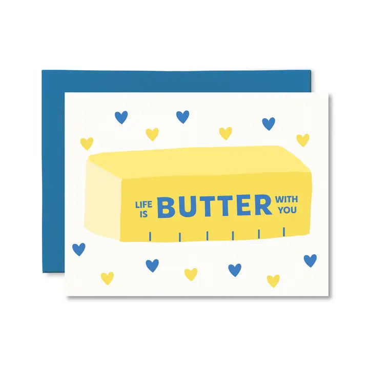 Life is Butter Card