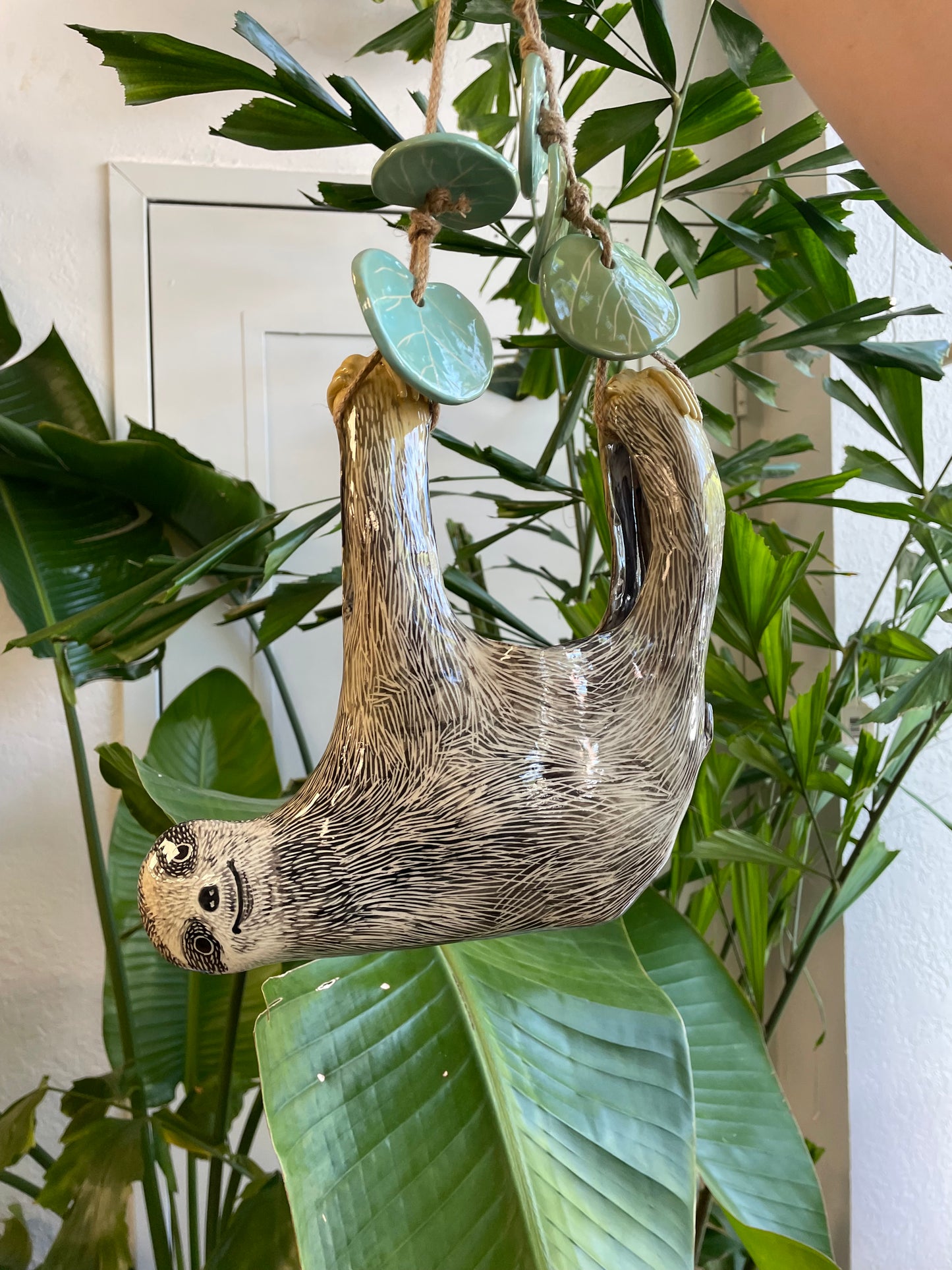 Sloth Hanging Pot