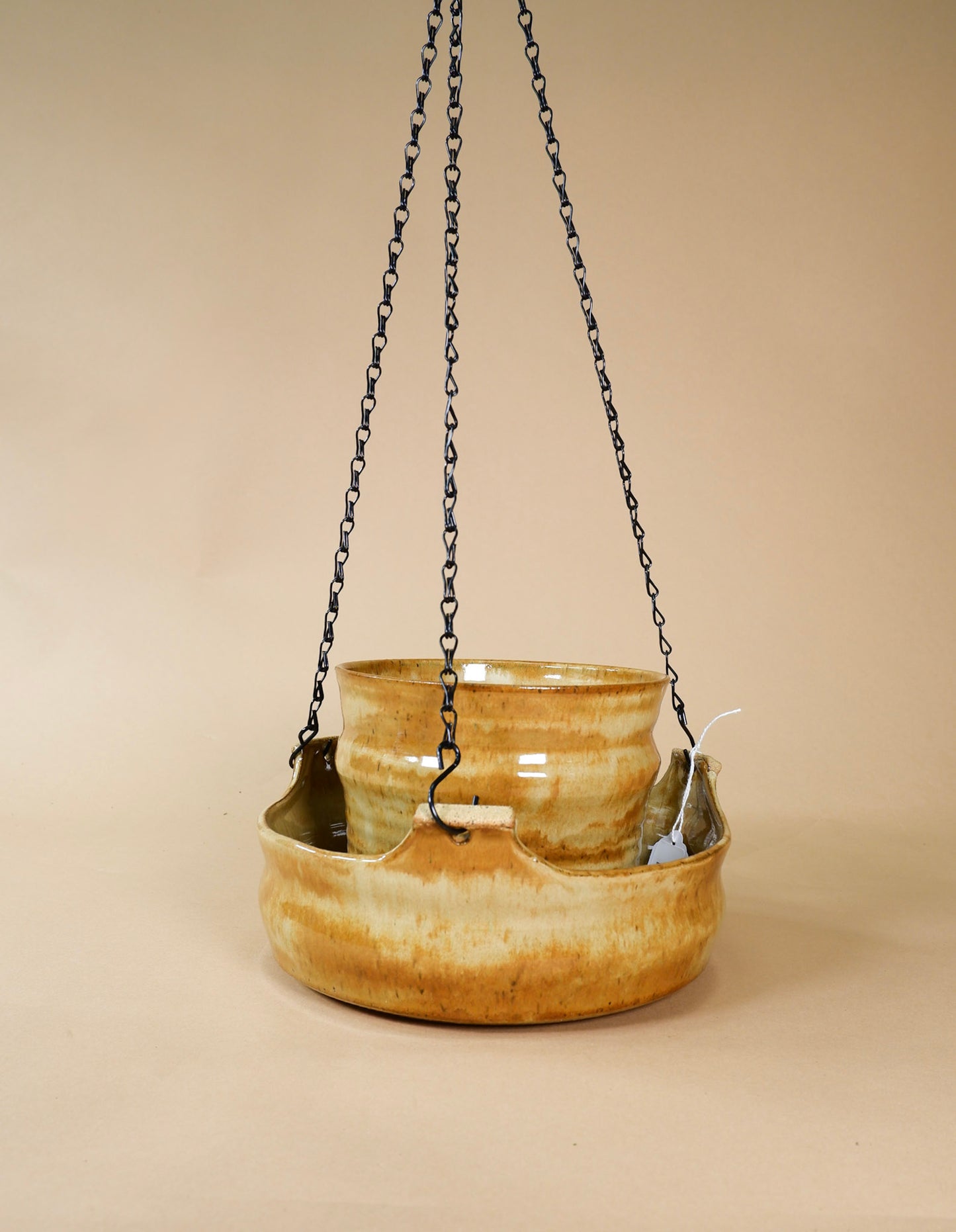 Clay Hanging Pot w/ Saucer