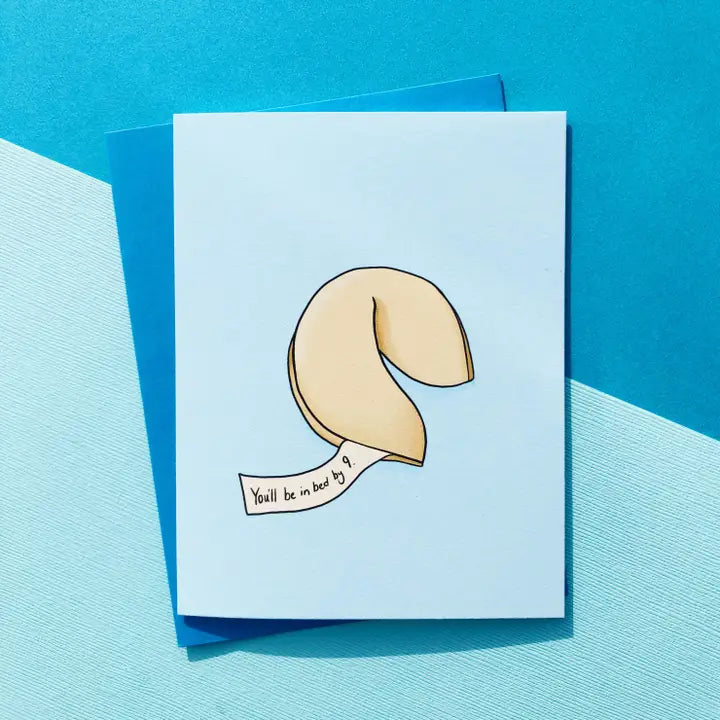 Bed By 9 Card