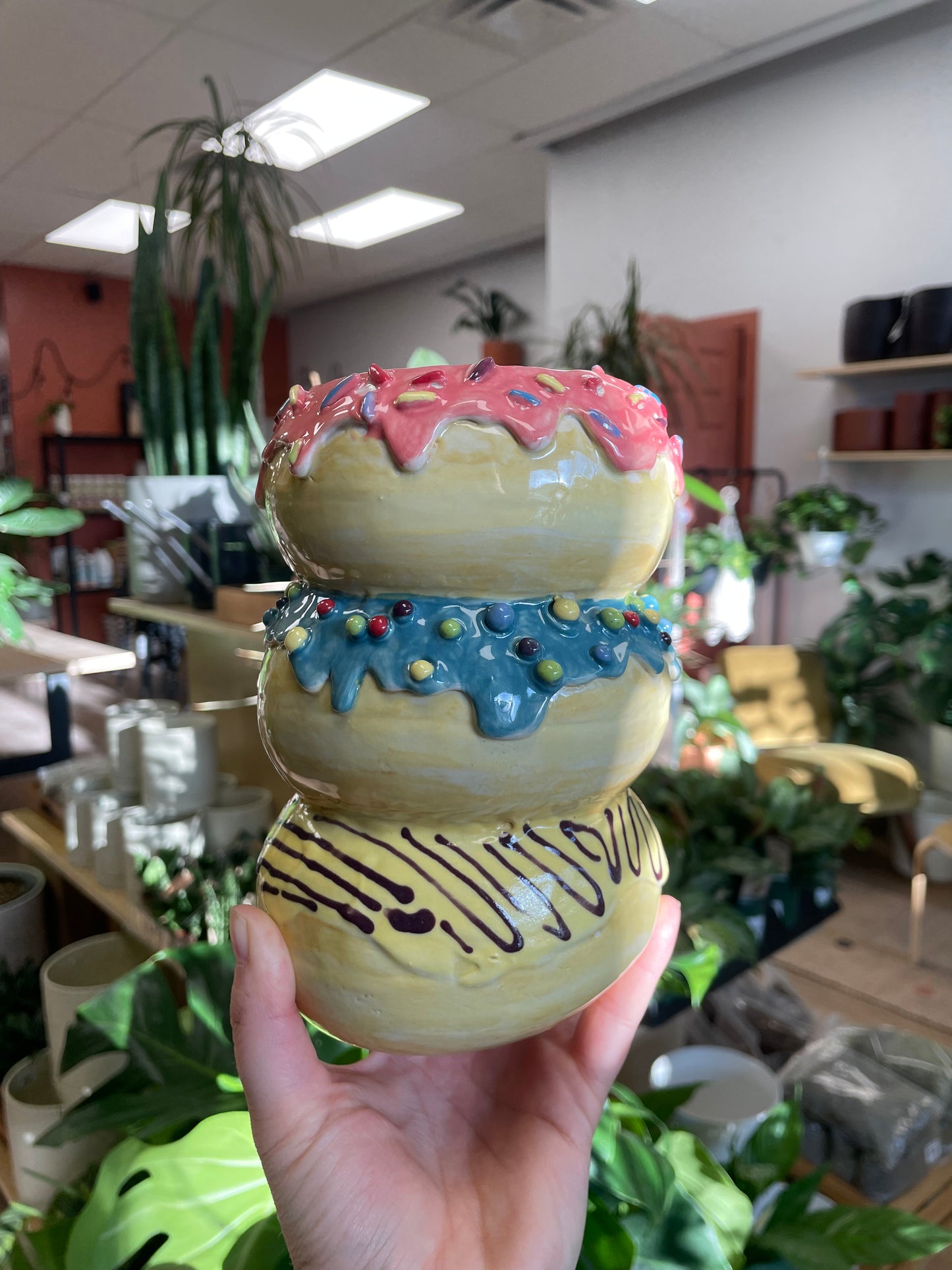 Donut Stack Vase