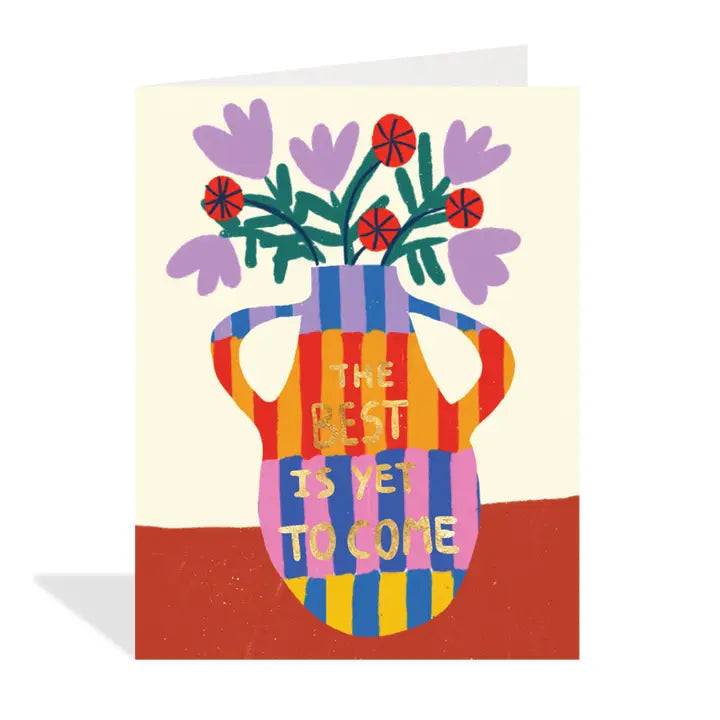 The Best Vase Card