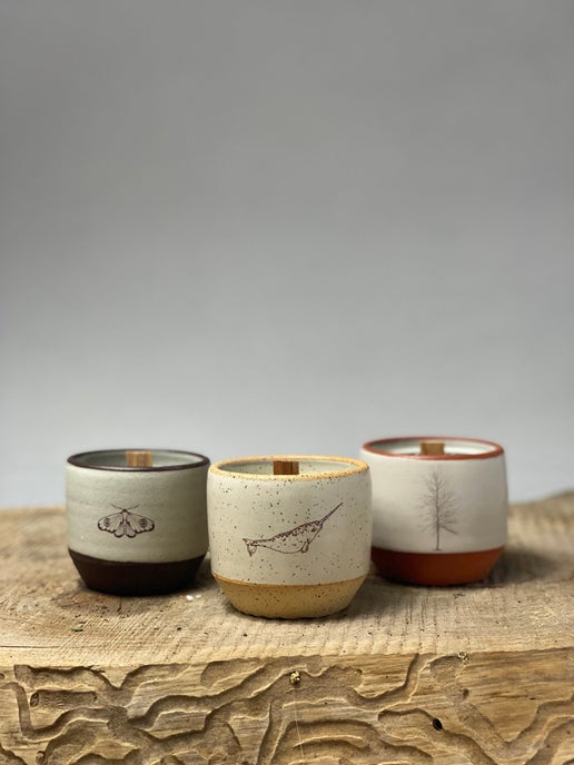 Ceramic Cup Candle