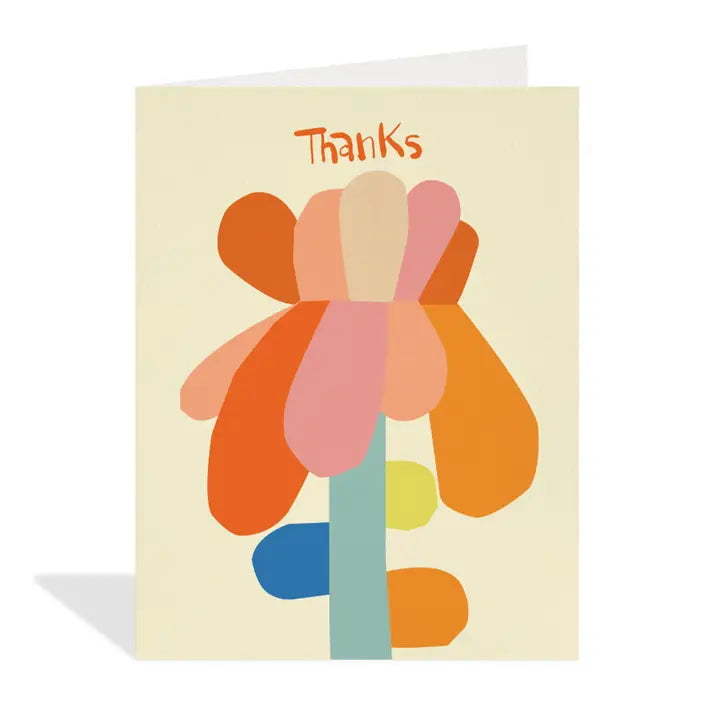 Blossoming Thanks Card