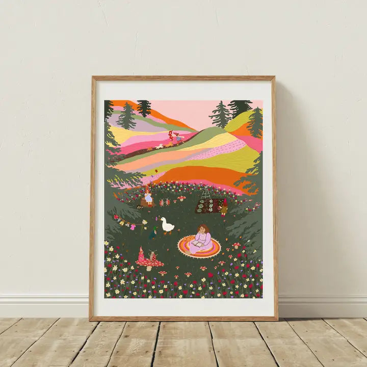 Dreamy Life Art Print by Justine Applonia