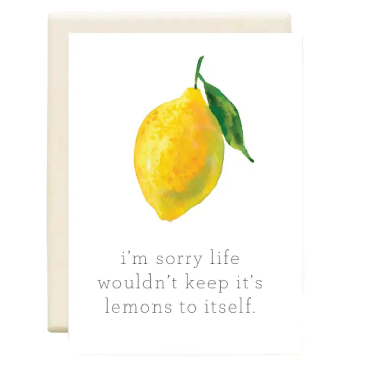 Lemons Card