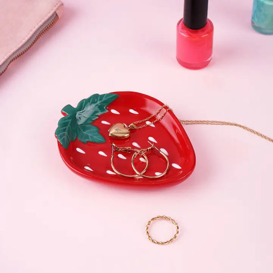 Strawberry Trinket Dish