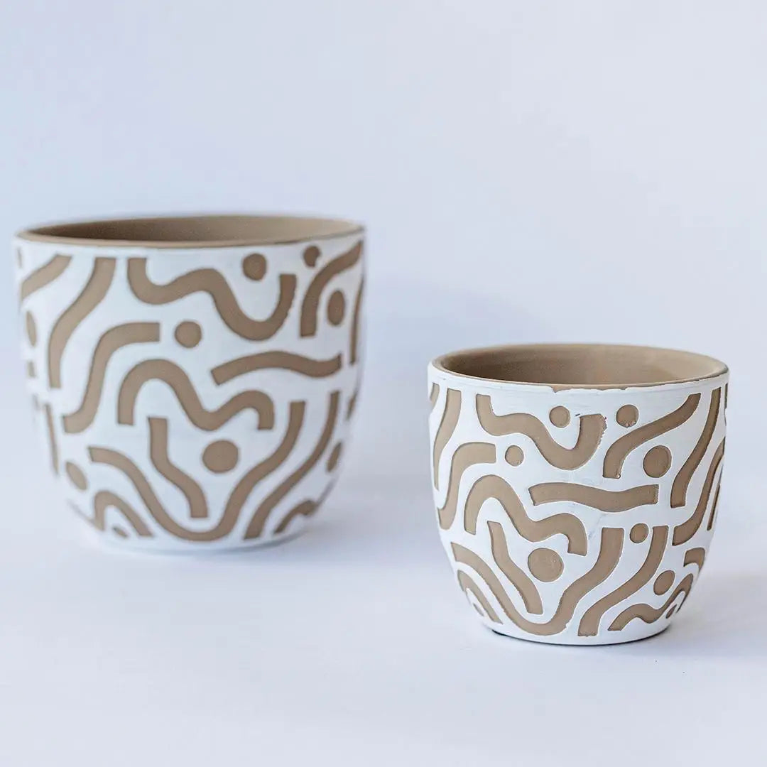 Cutwork Pot