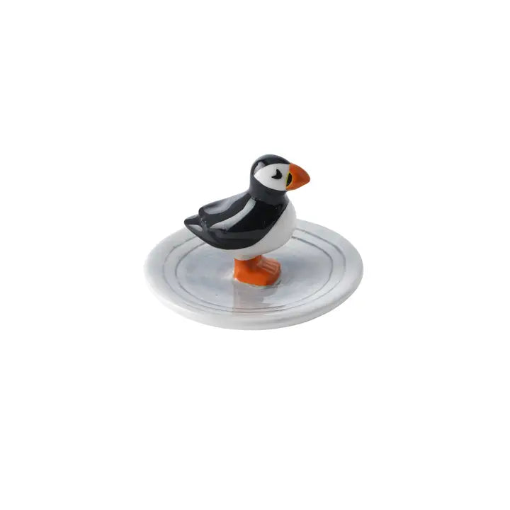 Coastal Living Puffin Ring Dish