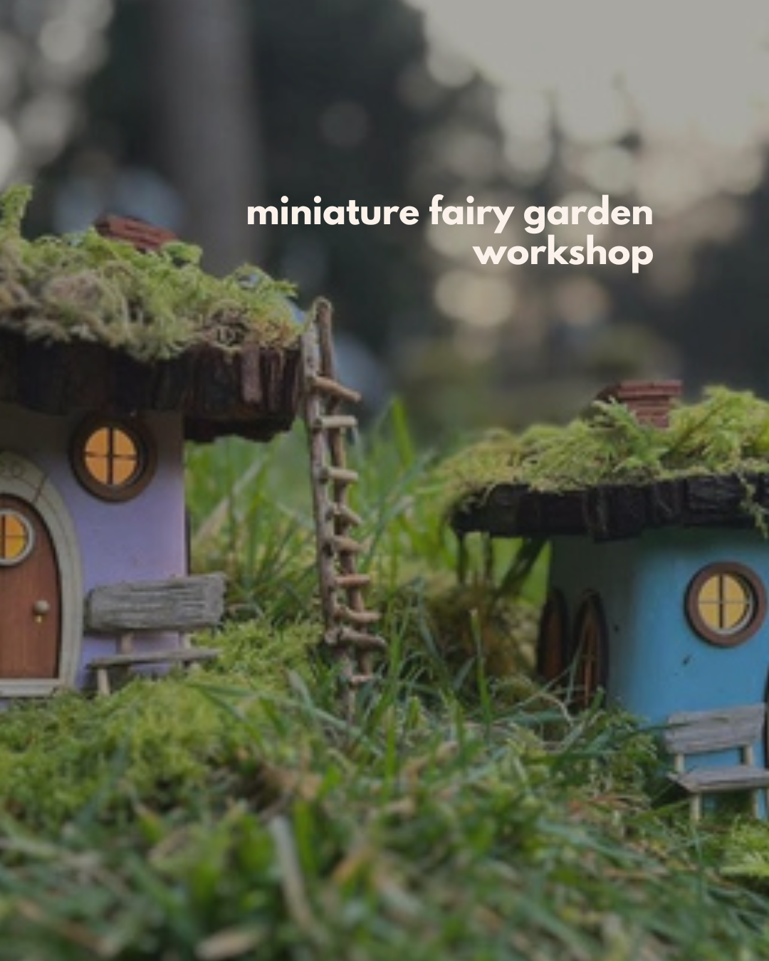 Miniature Fairy Garden Workshop