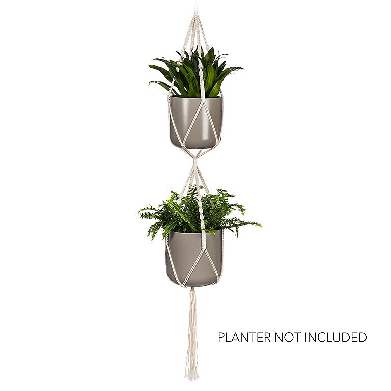 Double Macramé Hanger