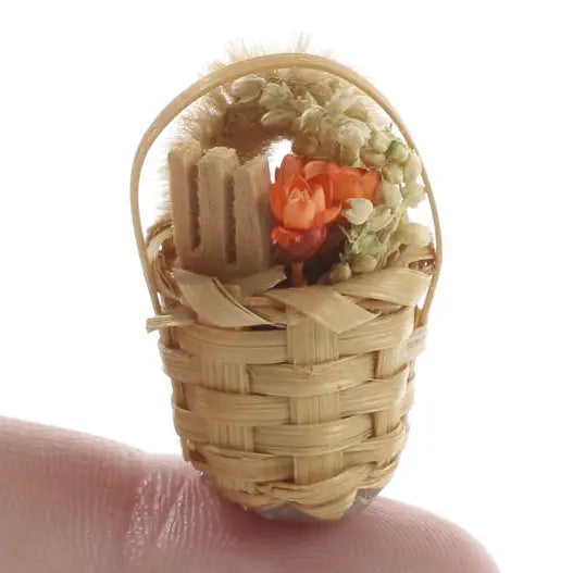 Miniature Gardening Basket