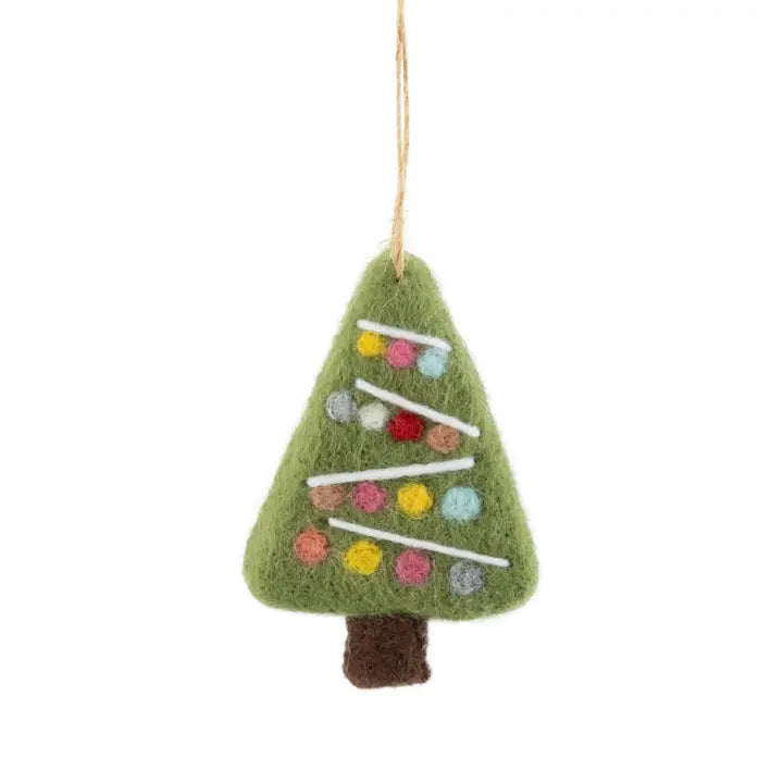Felt Christmas Tree Ornament