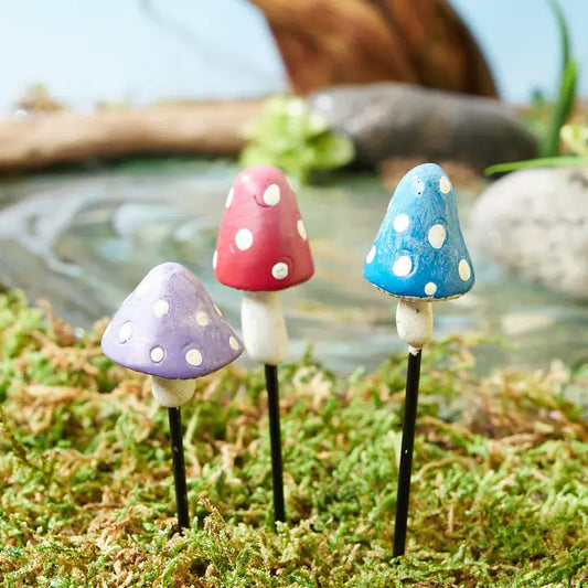 Mini Mushroom Stake