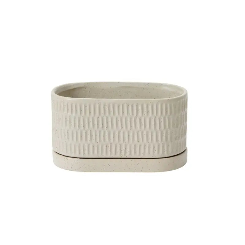 Zelle Planter With Saucer