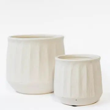 Textured Ceramic Pot