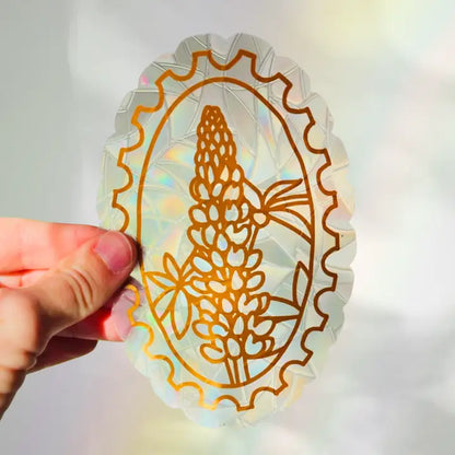 Lupins Suncatcher
