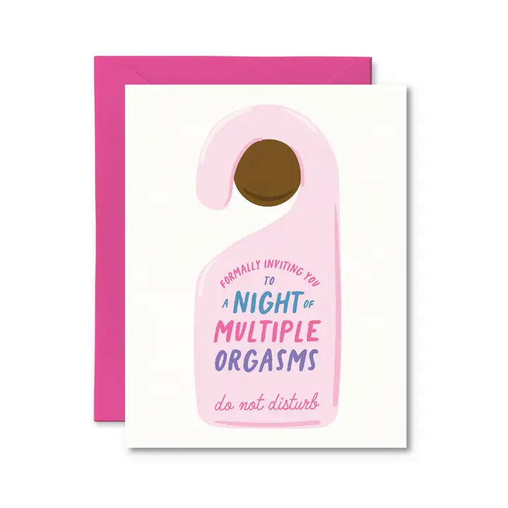 Multiple Orgasms Card