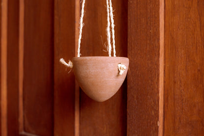 Hanging Planter w/ Natural Fiber Hanger