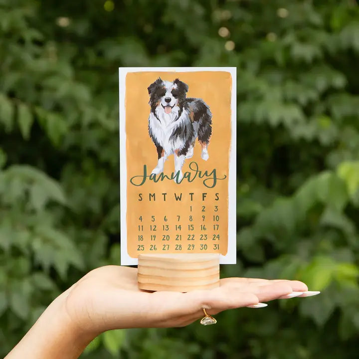 Furry Friends 2026 Desk Calendar