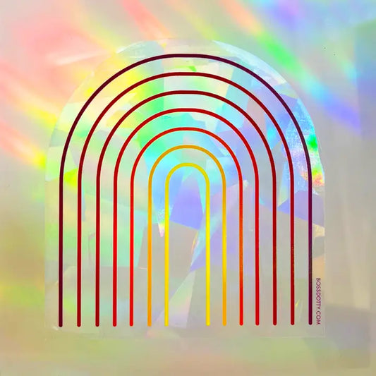 Retro Rainbow Suncatcher