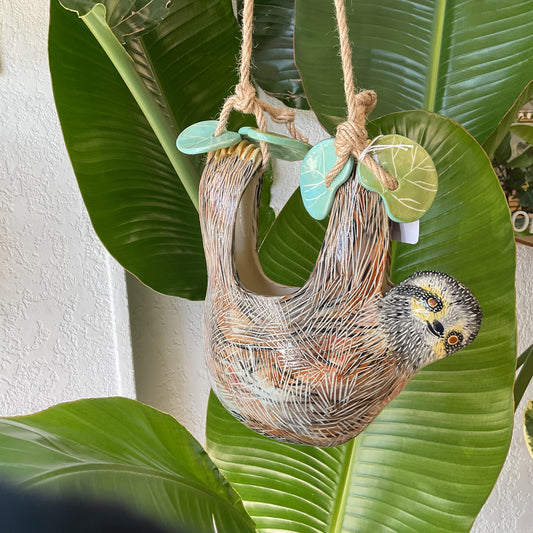Hanging Sloth Pot