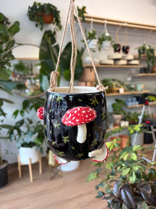 Mushroom Hanging Pot