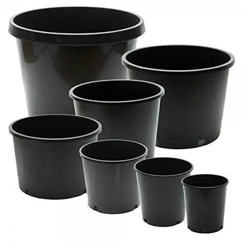 Black Plastic Nursery Pots