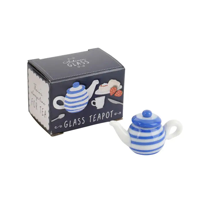 Glass Cornish Teapot