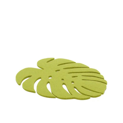 Merino Wool Felt Monstera Leaf