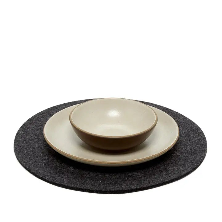 Round Merino Wool Trivet - 12"