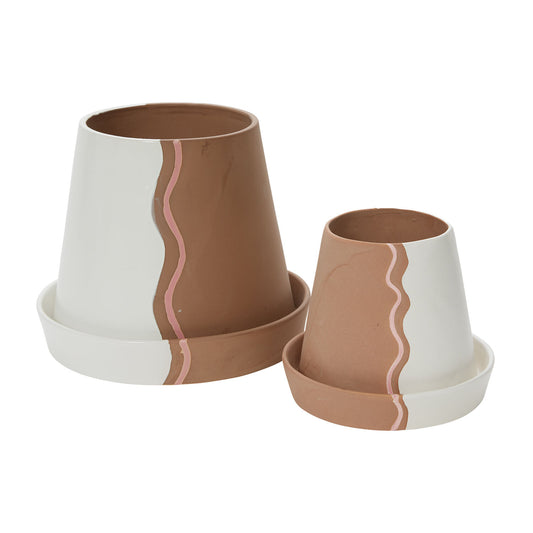 Kalina Pot w/ Saucer