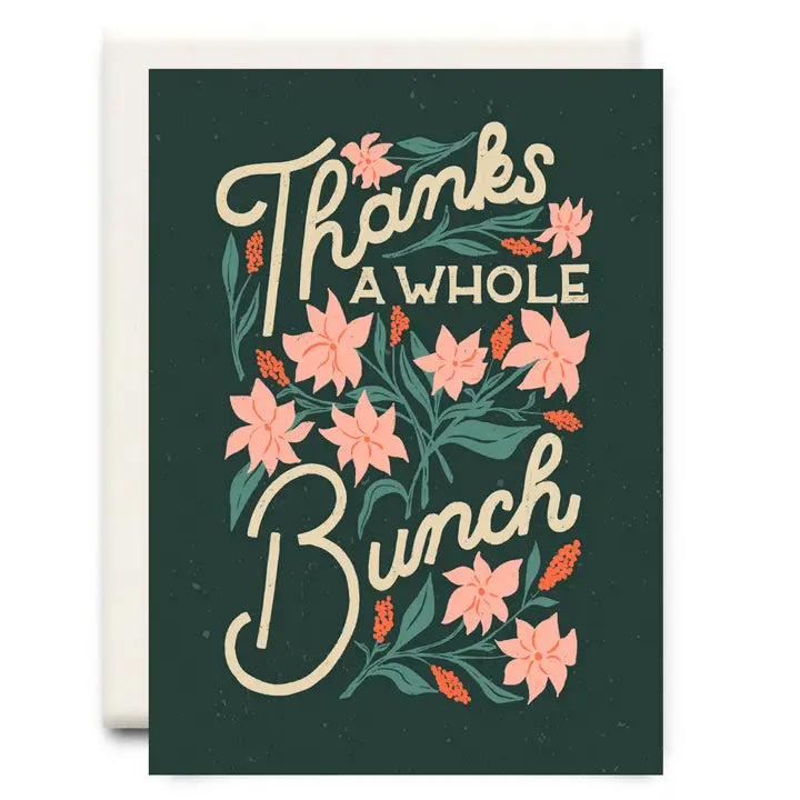 Thank You a Whole Bunch Card
